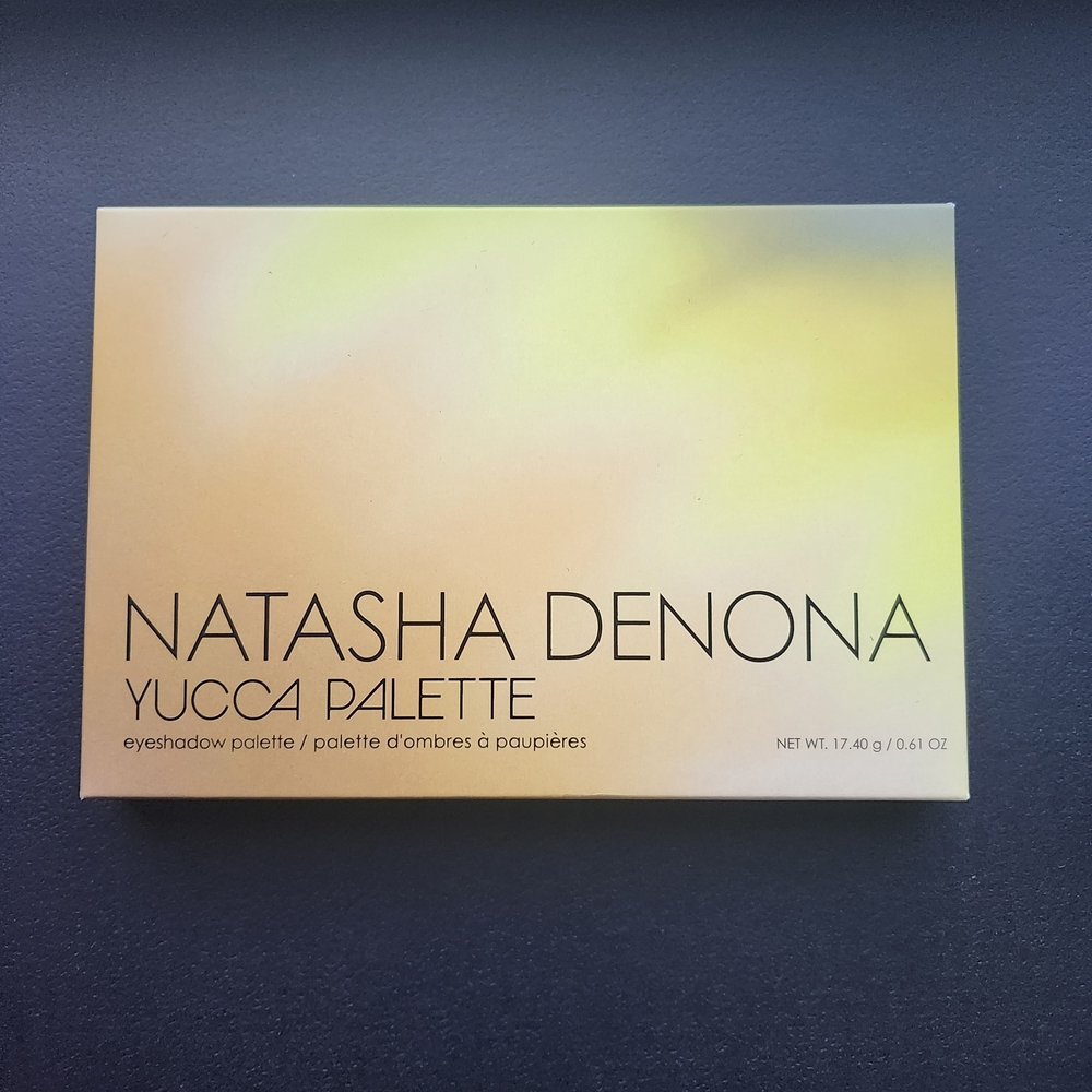 Natasha Denona Yucca Palette - Soft Cream and Vibrant Yellow